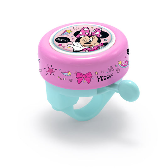 Disney Minnie Mouse Fietsbel Meisjes Roze/Lichtblauw