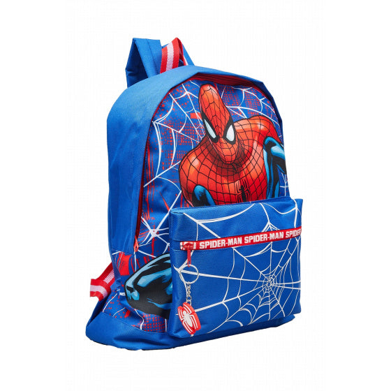 Laad de afbeelding in de Gallery-viewer, Marvel Spider-Man Rugzak 39 X 28 Jongens 16L Blauw
