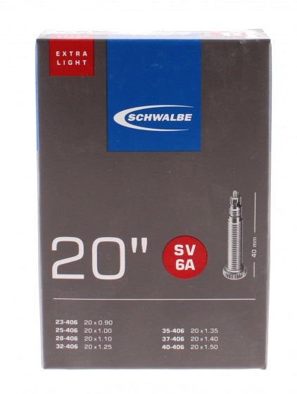 Schwalbe Binnenband 20 X 0.90-1.50 (23/40-406) Fv 40 Mm