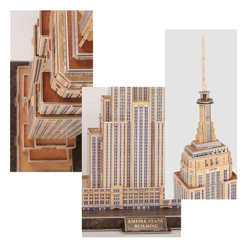 Laad de afbeelding in de Gallery-viewer, Cubic Fun National Geographic 3D Puzzel The Empire State Building 66 Stukjes
