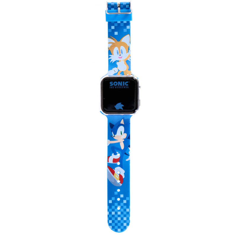 Laad de afbeelding in de Gallery-viewer, Overige Merken Sonic Led Horloge Blauw

