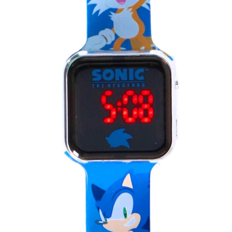 Laad de afbeelding in de Gallery-viewer, Overige Merken Sonic Led Horloge Blauw
