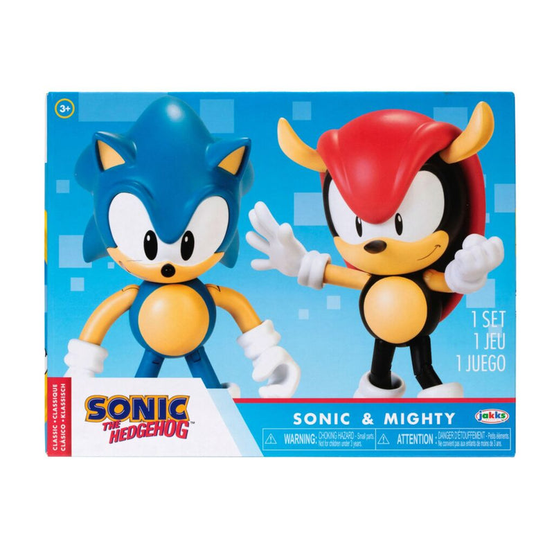 Laad de afbeelding in de Gallery-viewer, Overige Merken Sonic Figuren Sonic En Classic Mighty 10 Cm
