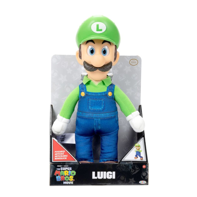 Laad de afbeelding in de Gallery-viewer, Super Mario Knuffel Luigi 38 Cm
