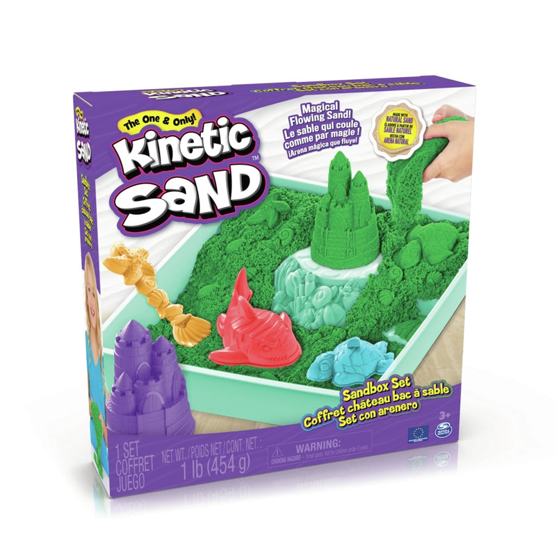 Laad de afbeelding in de Gallery-viewer, Kinetic Sand Sand Box Groen
