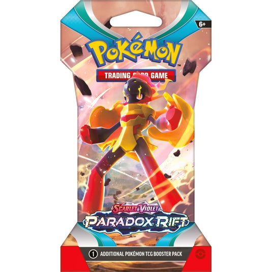 Pokemon Pok&Eacute;Mon Tcg Sv04 Paradox Rift Sleeved Booster