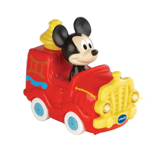 Vtech Toet Toet Auto Disney Mickey Brandweerwagen + Licht En Geluid