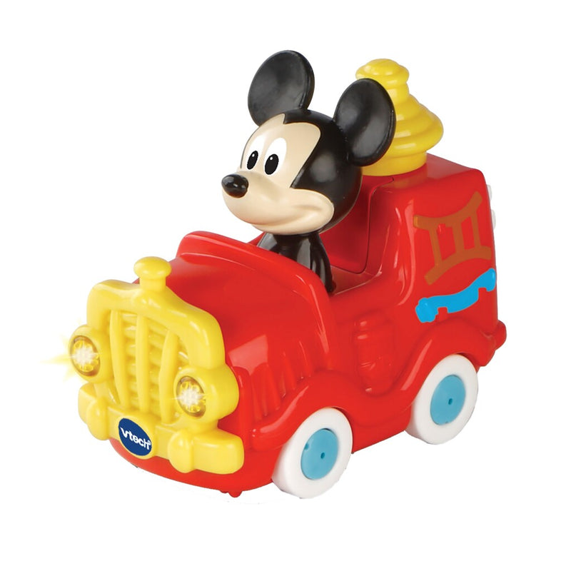 Laad de afbeelding in de Gallery-viewer, Vtech Toet Toet Auto Disney Mickey Brandweerwagen + Licht En Geluid
