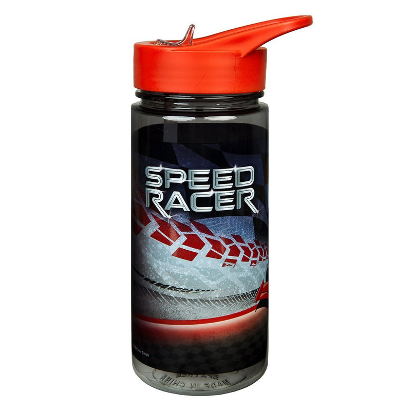 Laad de afbeelding in de Gallery-viewer, Scooli Drinkfles Speed Racer 500 Ml Rood/Zwart
