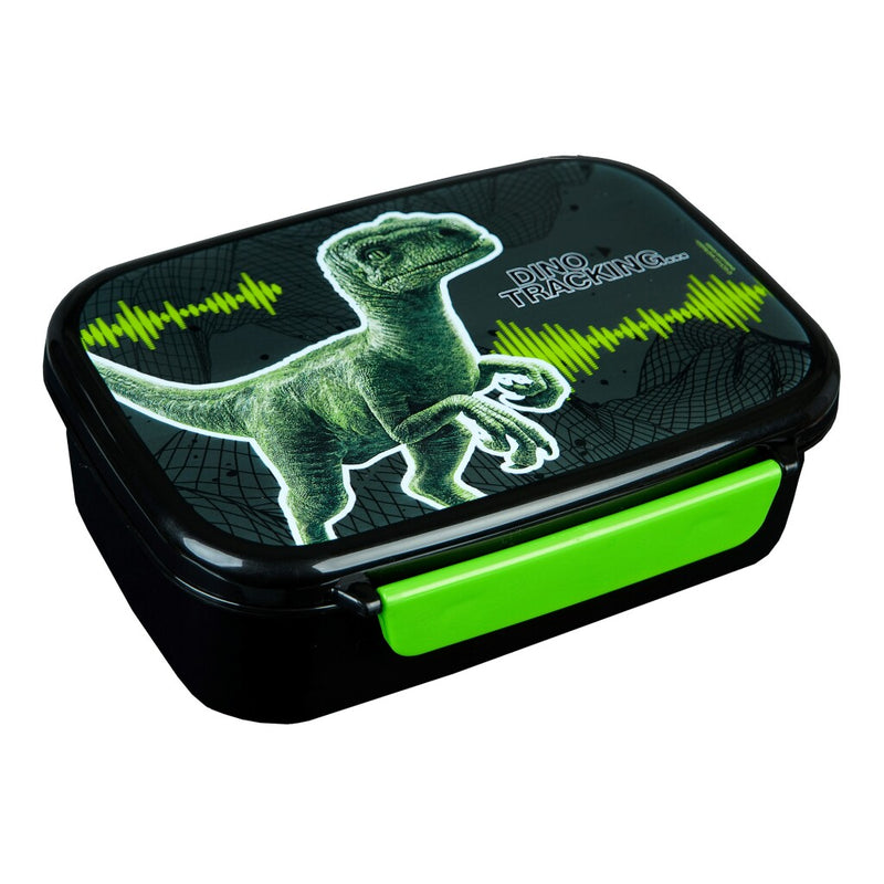 Laad de afbeelding in de Gallery-viewer, Overige Merken Jurassic World Lunchbox Zwart/Groen

