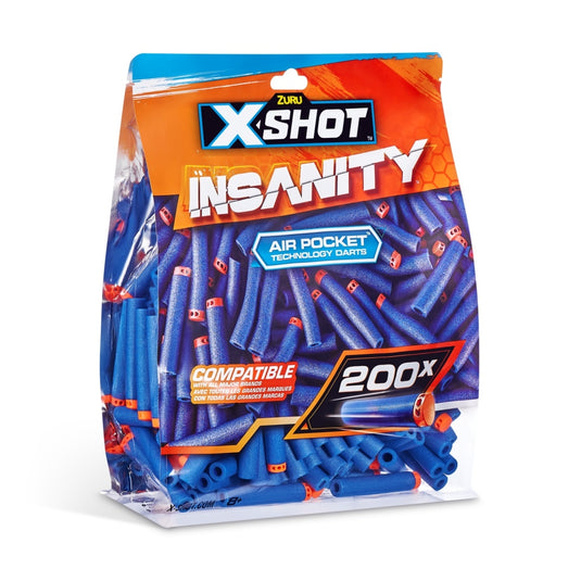 Zuru X-Shot Insanity Darts 200 Stuks