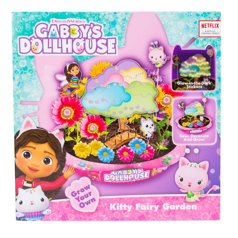 Laad de afbeelding in de Gallery-viewer, Gabby&#39;s Dollhouse Gabby&#039;S Dollhouse Kitty Fairy Garden
