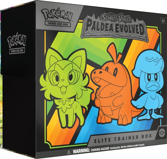 Laad de afbeelding in de Gallery-viewer, Pokemon - Paldea Evolved Elite Trainer Box
