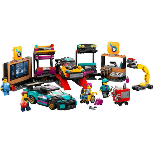 Lego City 60389 Garage Voor Aanpasbare Autos