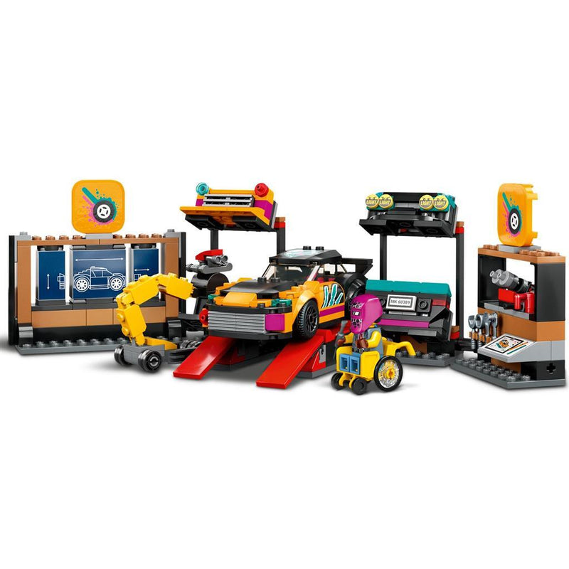 Laad de afbeelding in de Gallery-viewer, Lego City 60389 Garage Voor Aanpasbare Autos
