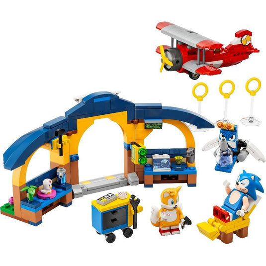 Lego Sonic The Hedgehog 76991 Tails Werkplaats En Tornado Vliegtuig