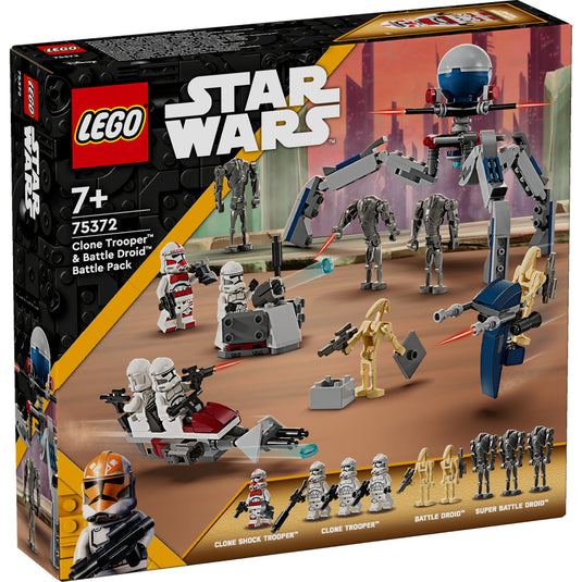 Lego Star Wars 75372 Clone Trooper Battle Droid