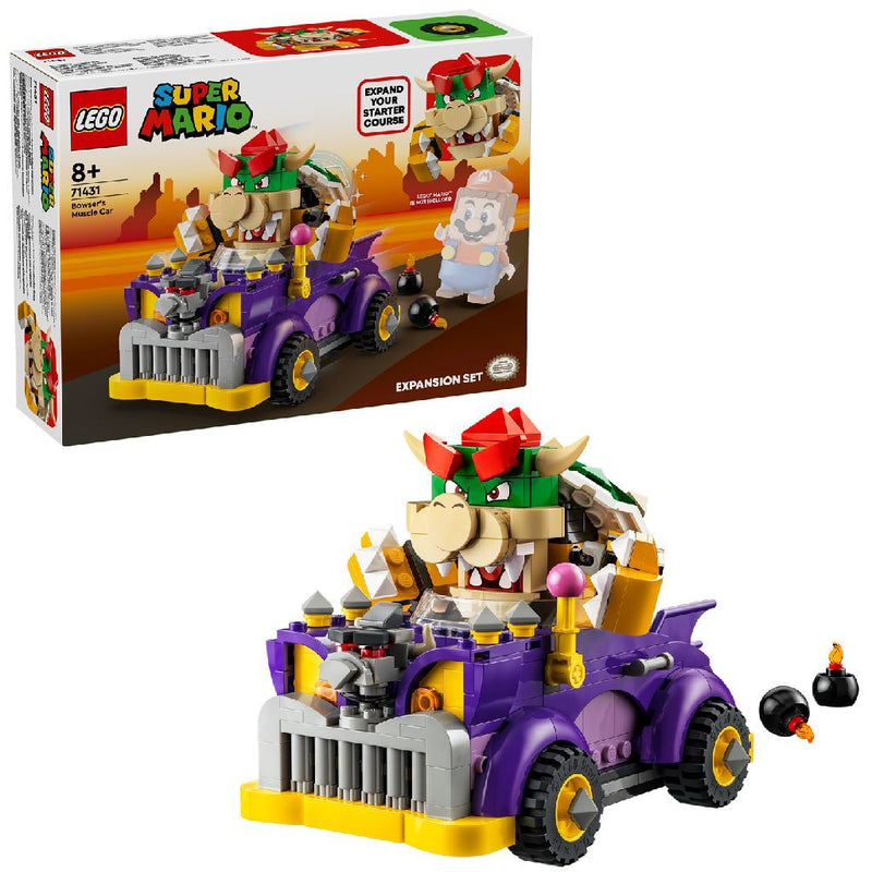 Laad de afbeelding in de Gallery-viewer, Lego Super Mario 71431 Bowsers Bolide

