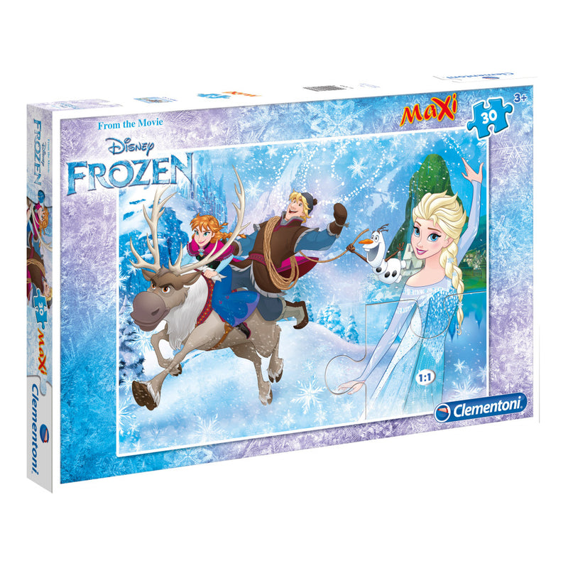 Laad de afbeelding in de Gallery-viewer, Clementoni Disney Frozen Maxi Puzzel 30 Stukjes
