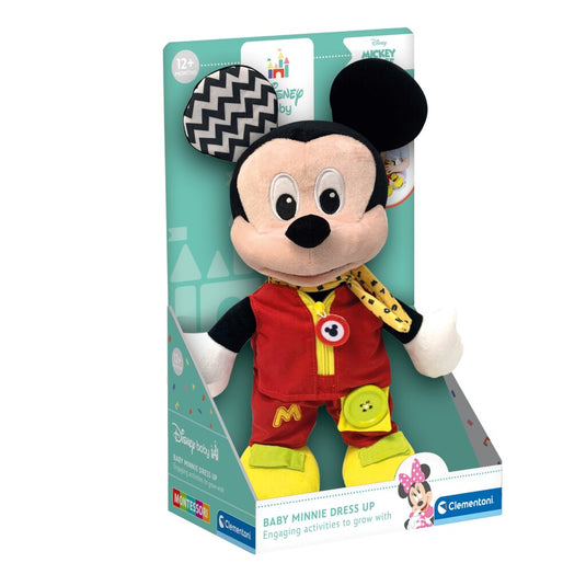 Clementoni Baby Disney Mickey Mouse Dress Up Knuffel