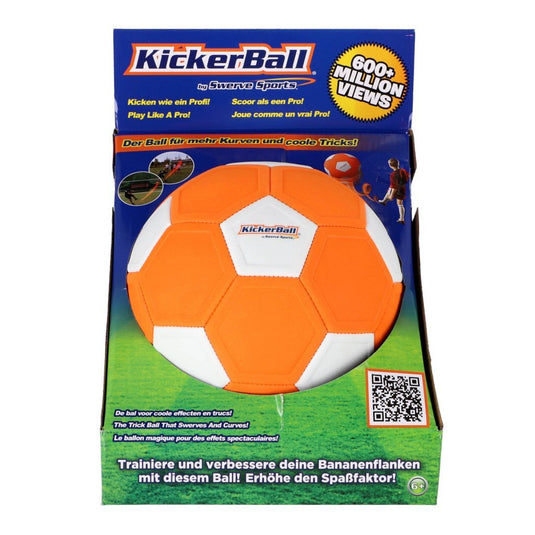 Overige Merken Kickerball Maat 4 Oranje/Wit