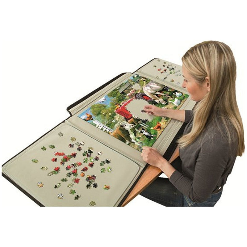 Laad de afbeelding in de Gallery-viewer, Jumbo Portapuzzle Puzzeldraagmap Voor 1000 Stukjes
