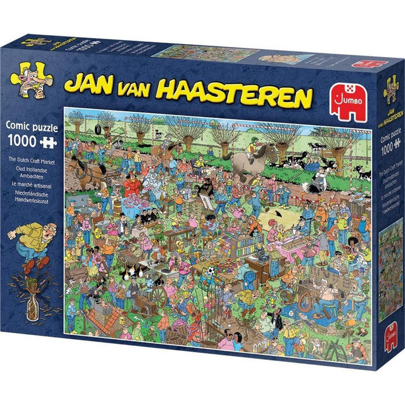 Laad de afbeelding in de Gallery-viewer, Jumbo Puzzel Jan Van Haasteren Oud Hollandse Ambachten 1000 Stukjes
