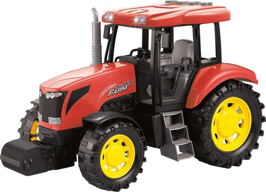 Toi-Toys Tractor Rood Met Licht En Geluid