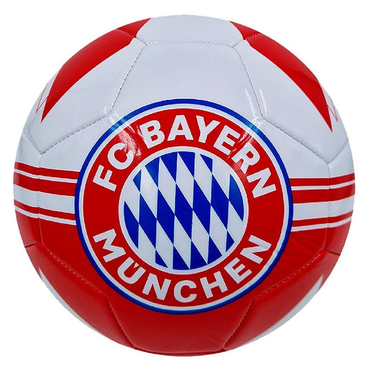Overige Merken Voetbal Fc Bayern Munchen Maat 5 Wit/Rood