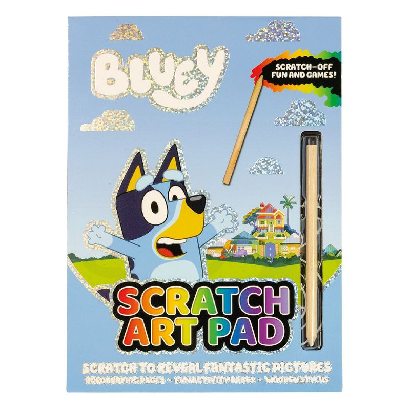 Laad de afbeelding in de Gallery-viewer, Bluey Scratch Art Pad
