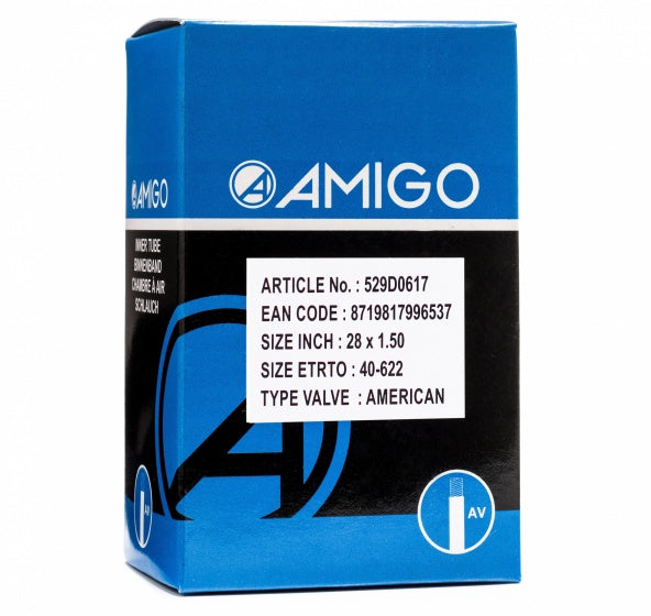 Amigo Binnenband 28 X 1.50 (40-622) Av 48 Mm zwart