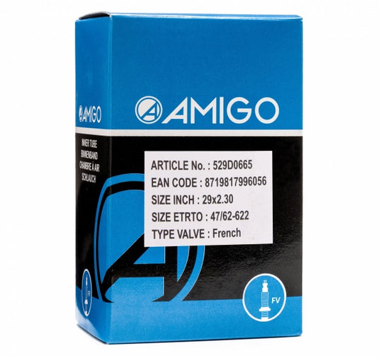Amigo Binnenband 29 X 2.30 (47/62-622) Fv 48 Mm zwart