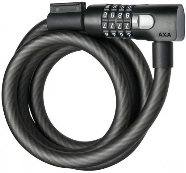 Axa Kabelslot Resolute C15-180 - Ø15 Mm / 1800 Mm Zwart