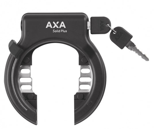 Axa Ringslot Solid Plus Staal Art-2 Zwart