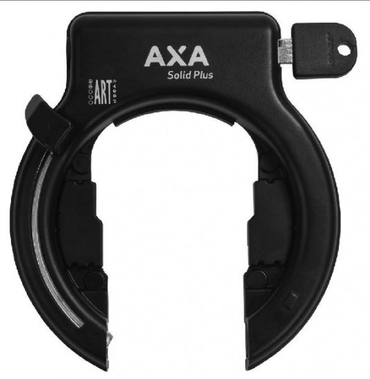 Axa Ringslot Solid Plus Met Insteekketting Art-2 Zwart