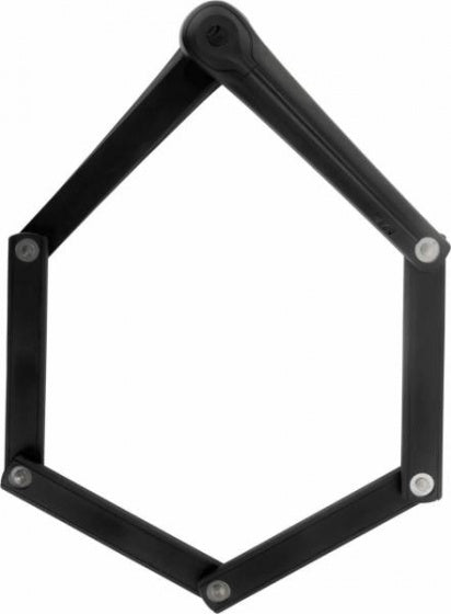 Axa Vouwslot Fold 100 Cm Met Houder Zwart