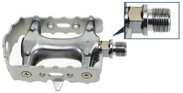 Components Platformpedaal Mtb Aluminium 9/16 Inch Zilver Set