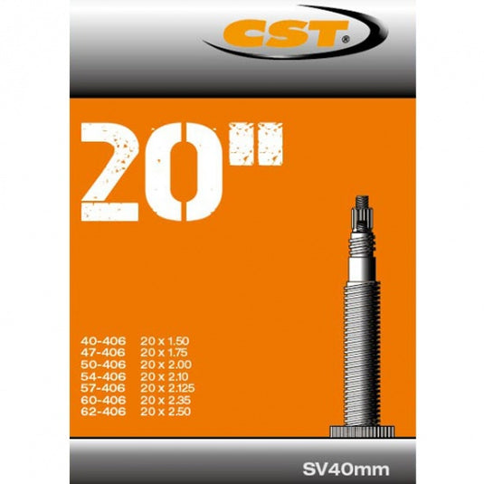 Cst Binnenband 20 X 1.50 / 2.50 (40/62-406) Fv40 Mm Zwart
