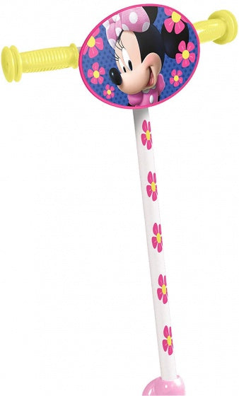 Disney Minnie Mouse 3-Wiel Kinderstep Voetrem Meisjes Roze/Geel