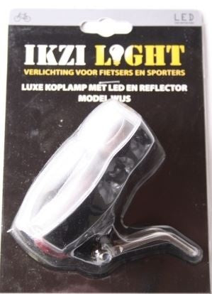 Ikzi Light Koplamp Reflector Kroonboutbevestiging 2X Led Wit