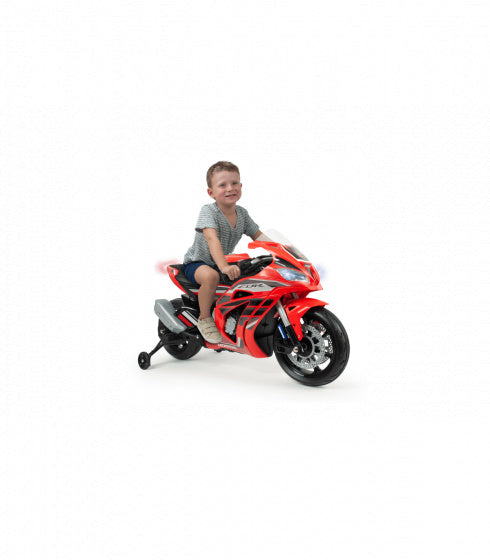 Laad de afbeelding in de Gallery-viewer, Injusa Elektrische Kindermotor Honda Cbr 12V Rood
