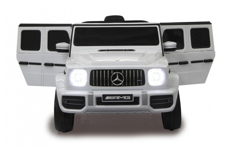 Laad de afbeelding in de Gallery-viewer, Jamara Elektrische Kinderauto Mercedes Amg G 63 12V  zilver
