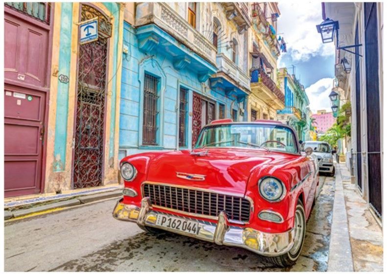 Laad de afbeelding in de Gallery-viewer, Jumbo Legpuzzel Havana, Cuba 500 Stukjes
