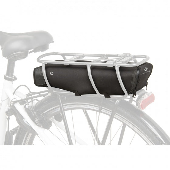 Laad de afbeelding in de Gallery-viewer, M-Wave Beschermhoes Voor Accu E-Bike Shimano/Bosch Zwart
