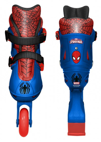 Marvel Inline Skates Spider-Man Hardboot Rood/Blauw Maat 30-33