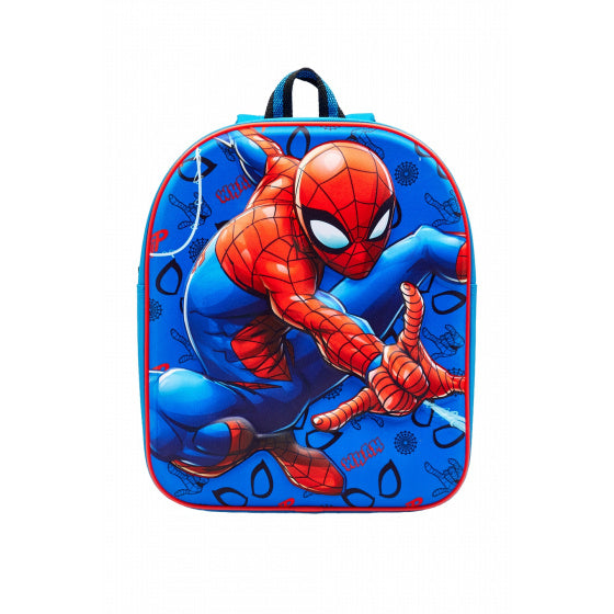 Laad de afbeelding in de Gallery-viewer, Marvel Spider-Man 3D Rugzak 30 X 25 Jongens Blauw
