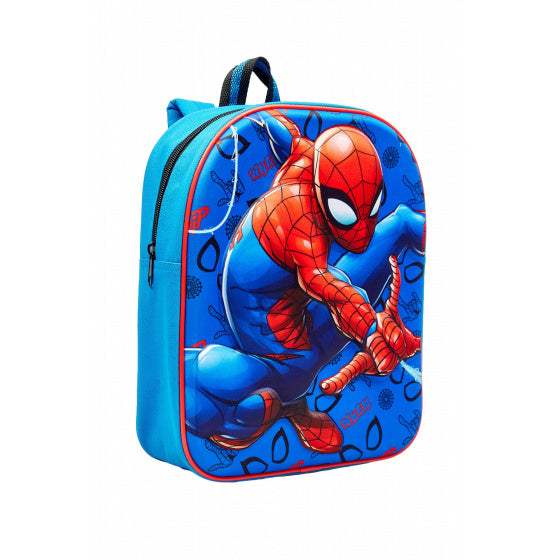 Laad de afbeelding in de Gallery-viewer, Marvel Spider-Man 3D Rugzak 30 X 25 Jongens Blauw
