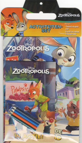 Rebo Productions Activiteitenboek Disney Zootropolis