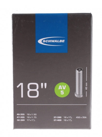 Schwalbe Binnenband Av5 18 Inch (40/47-355) Av 40 Mm