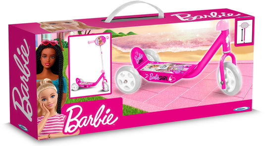 Stamp 3-Wiel Kinderstep Barbie Meisjes Roze